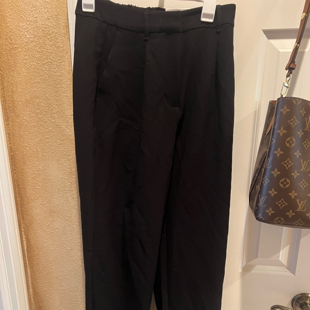 Black Womens trouser style  Pants - Classic Straight Fit